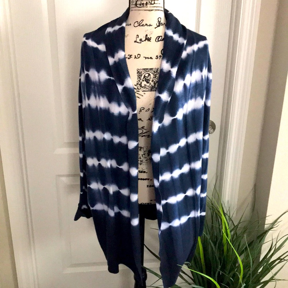 Chelsea & Theodore Tie-Dyed Cardigan. Nwt
